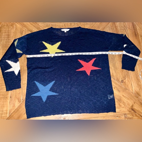 ⭐️Davi & Dani boutique sweater - very lightweight, loose, & comfy - size large - Picture 5 of 10